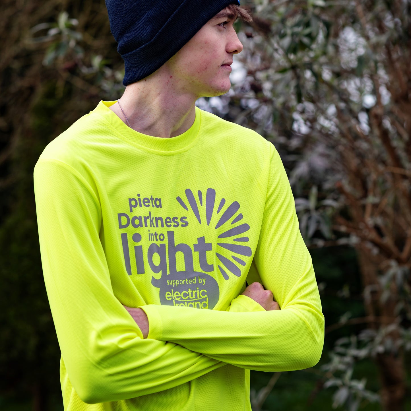 DIL Prem Reflect Run Top - Yellow