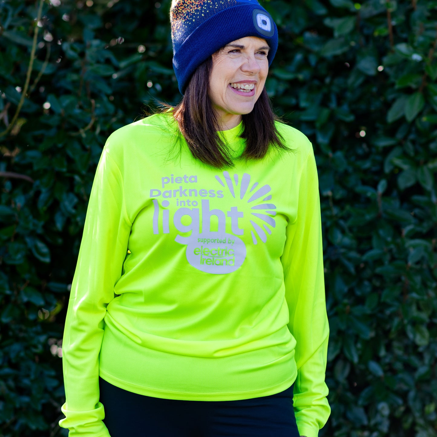 DIL Prem Reflect Run Top - Yellow