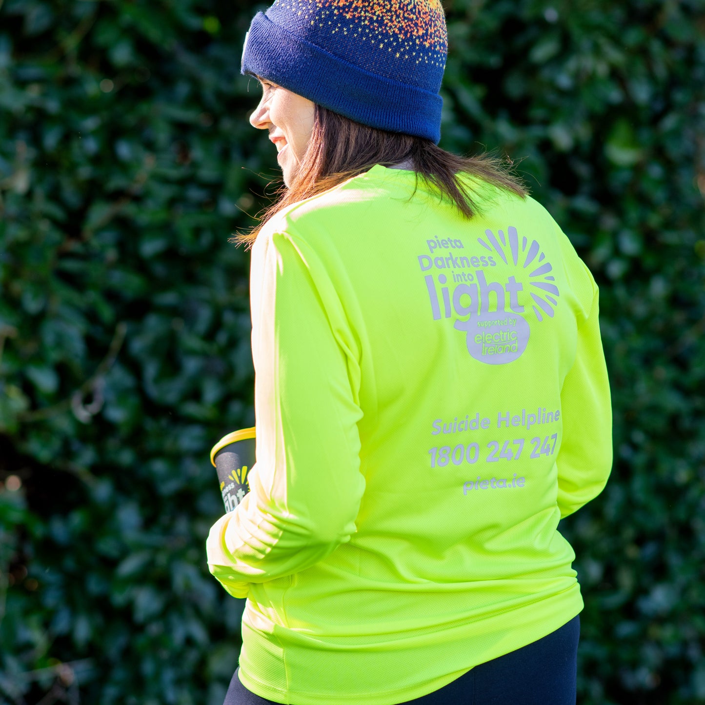 DIL Prem Reflect Run Top - Yellow