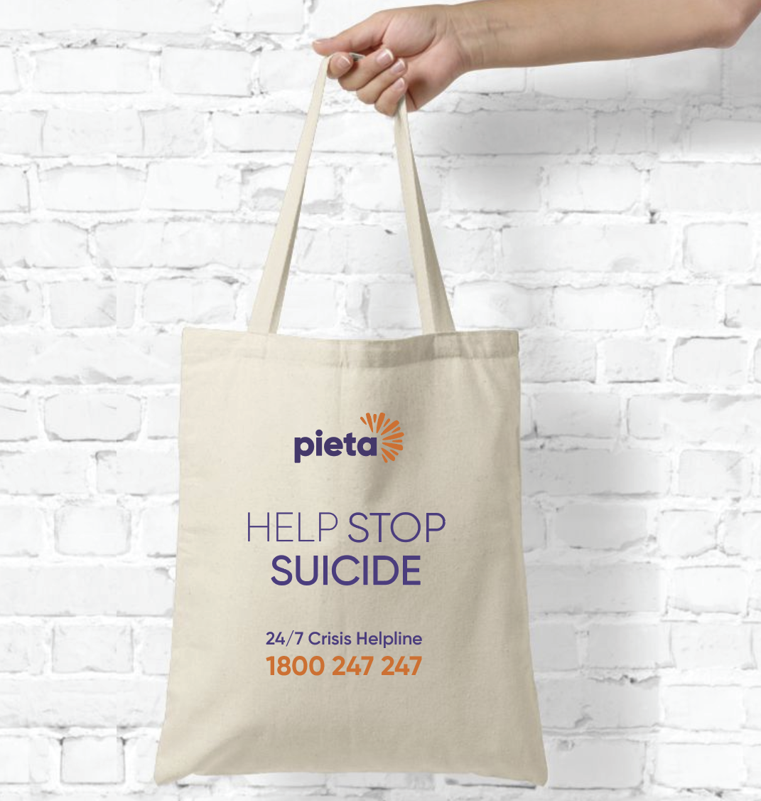 Help Stop Suicide Tote Bag