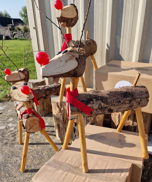 Christmas Wooden Reindeer