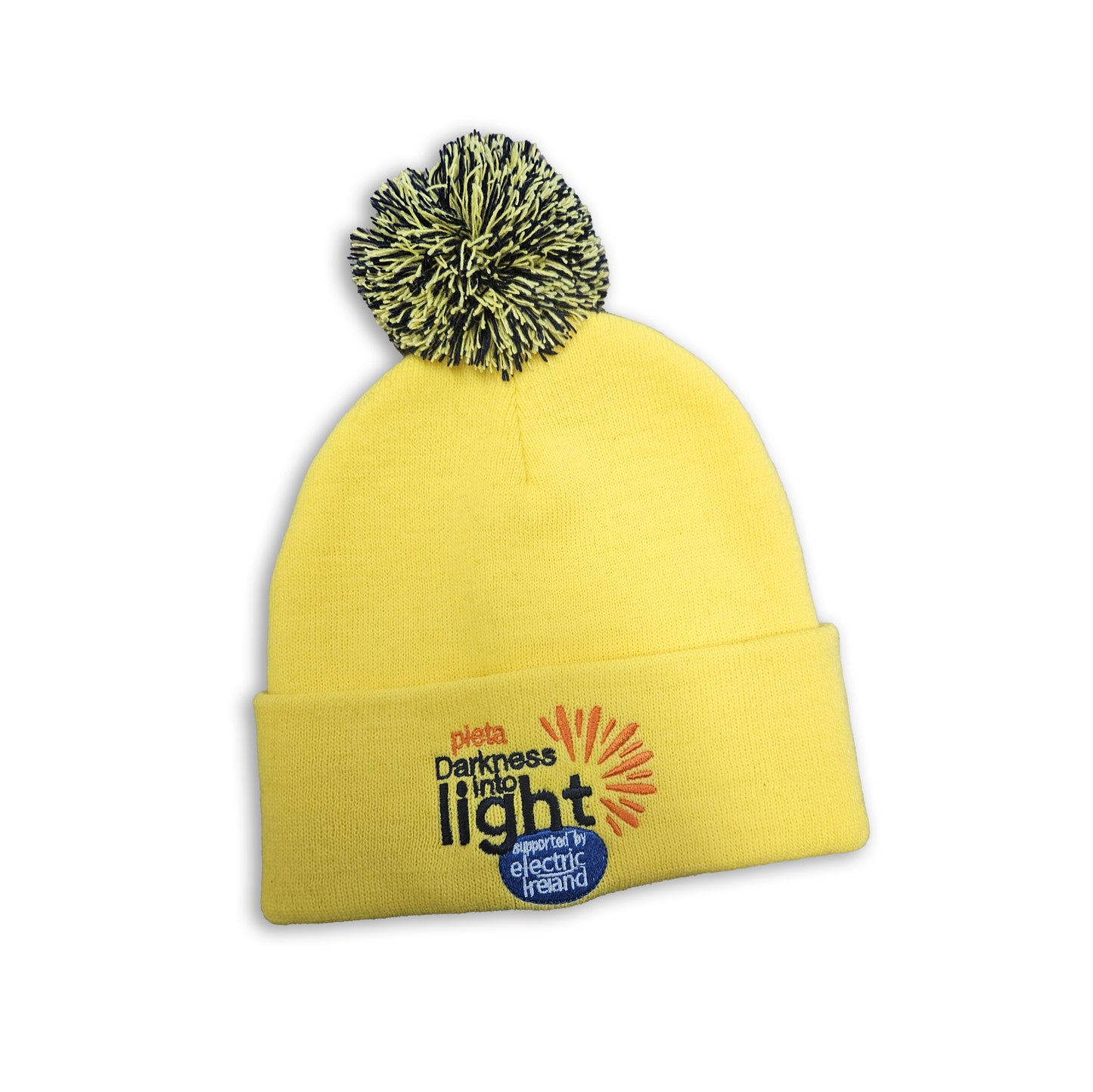 DIL Premium Bobble Hat - Yellow