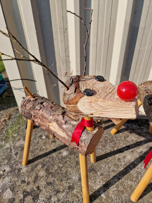 Christmas Wooden Reindeer